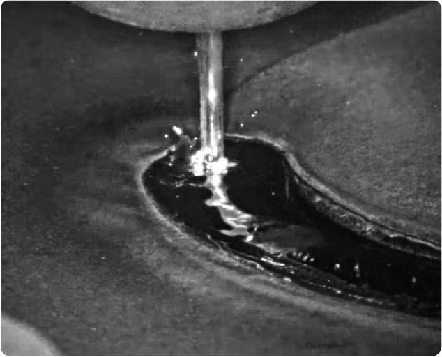 溶接状態の可視化画面